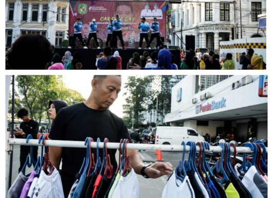 Pelaku UMKM Manfaatkan Keramaian CFD