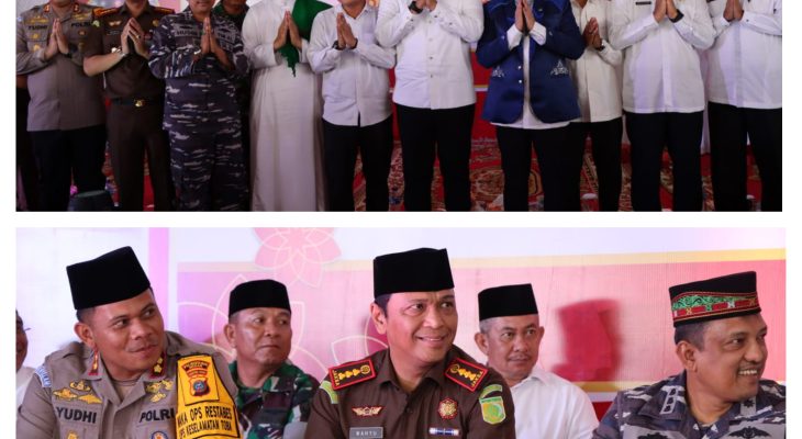 Wakapolrestabes Medan Hadiri Acara Isra Miraj Pemko Medan