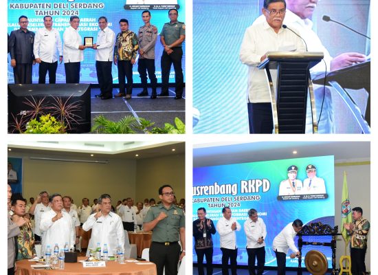 Wabup: Capaian Kabupaten Deli Serdang Telah Sesuai Arah Pembangunan yang Direncanakan