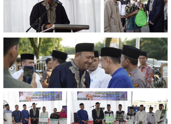 Plt Bupati Langkat Safari Ramadhan ke Selesai, Berikan Bantuan Rp20 juta & Paket Sembako