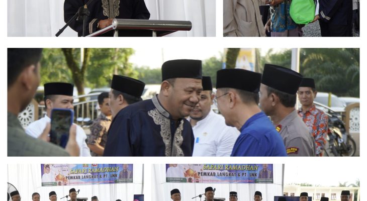 Plt Bupati Langkat Safari Ramadhan ke Selesai, Berikan Bantuan Rp20 juta & Paket Sembako