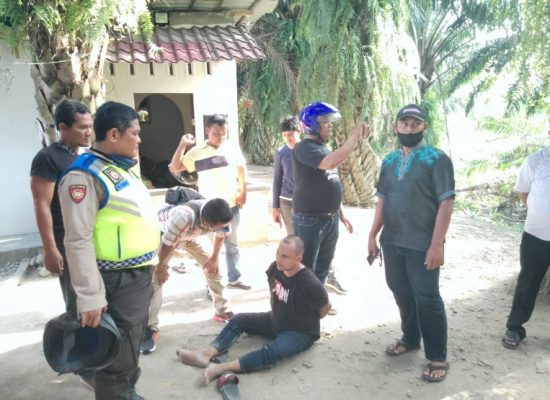 GKN di Kelurahan Titi Papan, Polres Pelabuhan Belawan Ringkus Pengedar Sabu