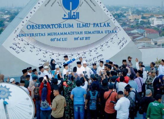 Walikota Medan Pantau Hilal Awal Ramadhan 1444 H di OIF UMSU