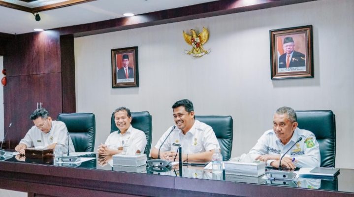 Entry Meeting BPK Perwakilan Sumut, Bobby Nasution : Saling Melengkapi & Berikan Informasi Yang Dibutuhkan