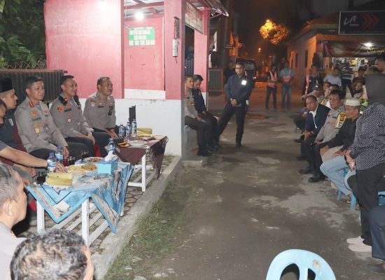 Dukung Tugas Polri, Kapolrestabes Medan Tinjau Poskamling