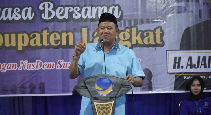 DPD Nasdem Langkat Apresiasi Kepemimpinan Syah Afandin, Ricky Anthony: Ini 3 Kepribadian Afandin Patut Dicontoh