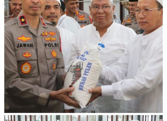 Safari Subuh ke Mesjid Ar-Raudhah, Wakapolda Sumut : Tingkatkan Ukhuwah Islamiyah Antara Polri dan Masyarakat