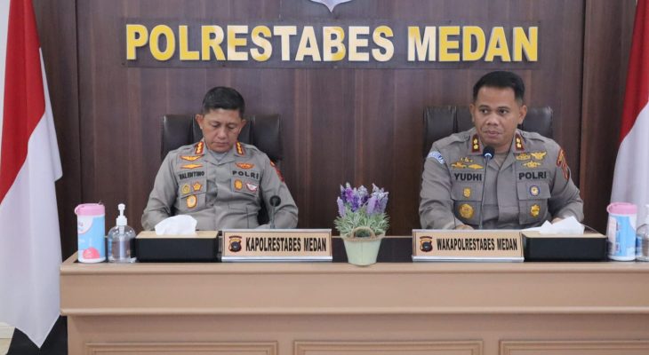 Tingkatkan Kinerja di Masyarakat,  Kombes Valentino  :  Rawat Inventaris Operasional Polrestabes Medan