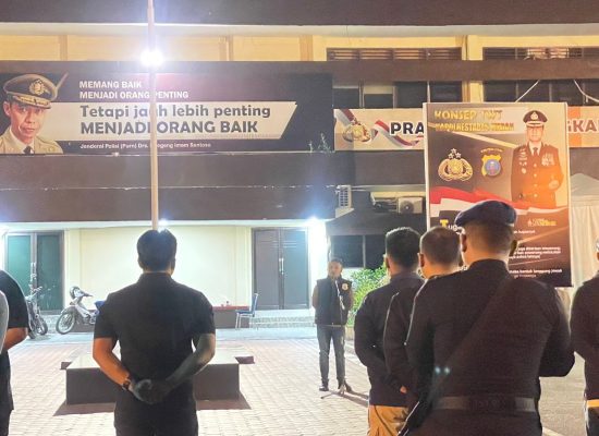 Ciptakan Rasa Aman di Malam Hari  Polrestabes Medan Bersama Polda Sumut Patroli Skala Besar