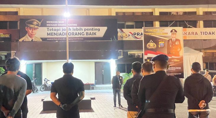 Ciptakan Rasa Aman di Malam Hari  Polrestabes Medan Bersama Polda Sumut Patroli Skala Besar