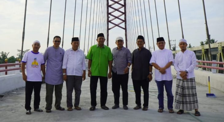 H-7 Lebaran Jembatan Wampu Dioperasikan, Syah Afandin Berterimakasih ke Presiden Jokowi