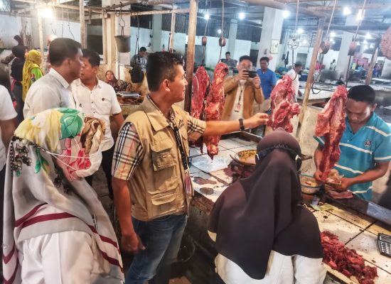 Stok Pangan di Pasar Tanjung Morawa dan Deli Mas Aman