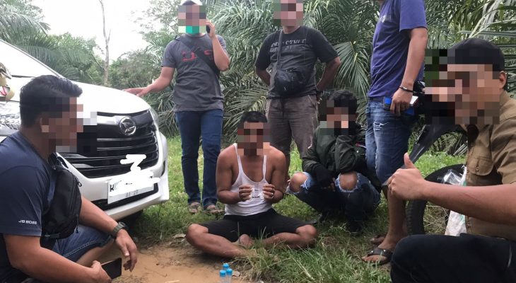Unit Intel Kodim 0209/LB Wilayah Labuhanbatu Selatan Tangkap Bandar Narkoba di Silangkitang
