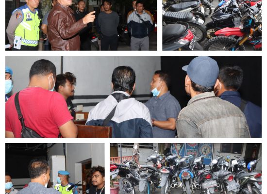Polres Pematang Siantar Jaring 41 Sepeda Motor Gunakan Knalpot Blong di Hari Pertama Ops Pekat Toba 2023
