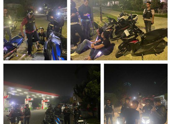 Polsek Percut Sei Tuan Amankan 2 Pria Bawak 4 Anak Panah