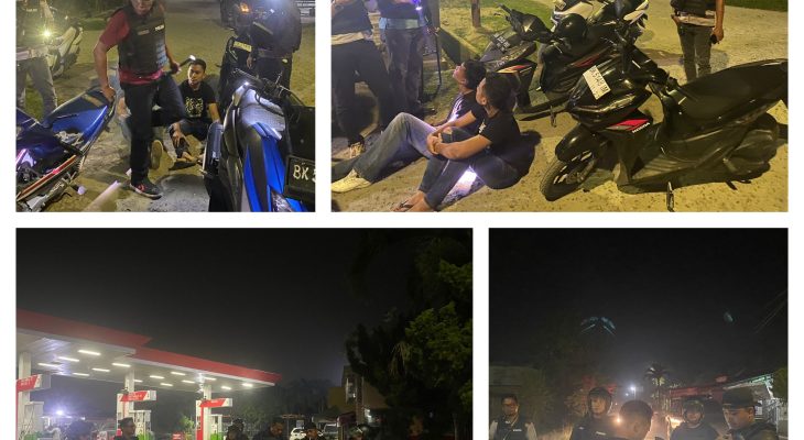 Polsek Percut Sei Tuan Amankan 2 Pria Bawak 4 Anak Panah