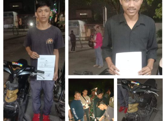 Polsek Batang Kuis Sita 2 Sepeda Motor Tak Lengkap