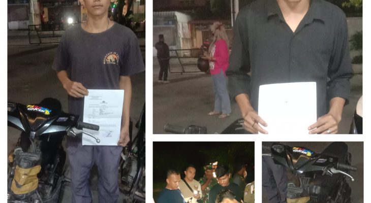 Polsek Batang Kuis Sita 2 Sepeda Motor Tak Lengkap