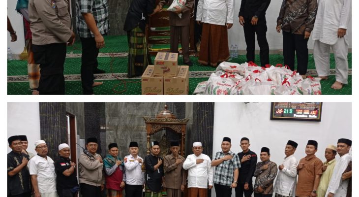 Safari Ramadhan Polisi Mendengar dan Memberi Solusi di Mesjid Al-Malik