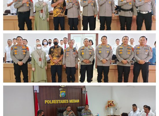 Puslitbang Kunjungi Polrestabes Medan, Cek Kepercayaan Masyarakat Terhadap Kinerja Polri