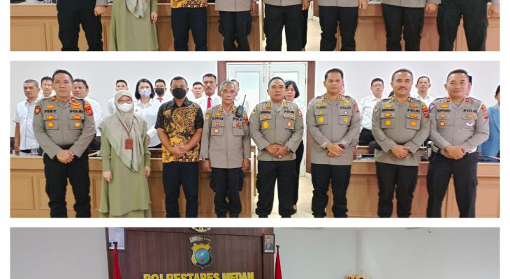 Puslitbang Kunjungi Polrestabes Medan, Cek Kepercayaan Masyarakat Terhadap Kinerja Polri