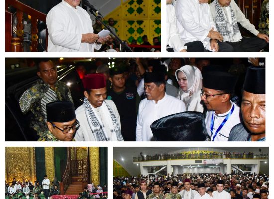 7 Ribu Jemaah Hadiri Tabligh Akbar UAS di Masjid Sultan Agung Lubuk Pakam