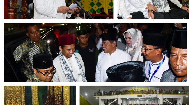 7 Ribu Jemaah Hadiri Tabligh Akbar UAS di Masjid Sultan Agung Lubuk Pakam