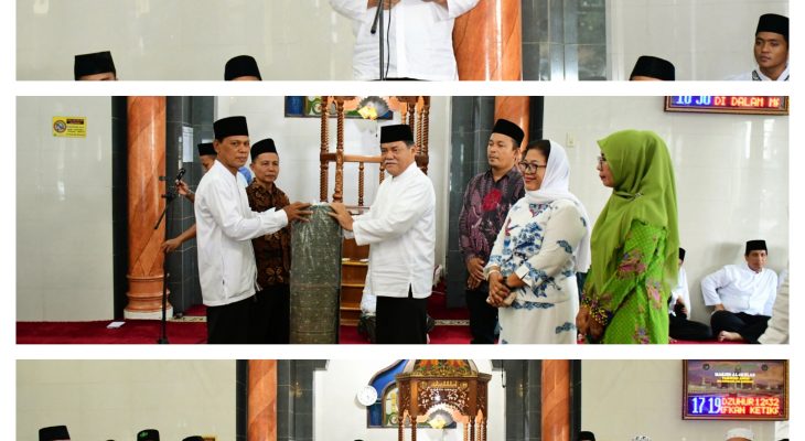 Tim Safari Ramadan Pemkab DS Kunjungi Masjid Al-Ikhlas Tanjung Anom
