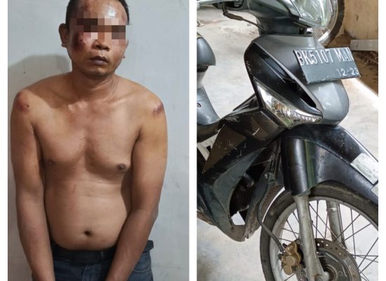 Kepergok Nyolong Sepeda Motor, Warga Pantai Cermin Digebuki Massa di Lubuk Pakam