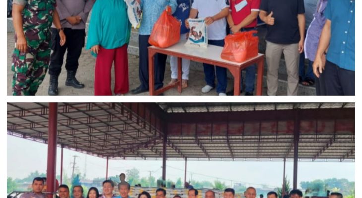 Yayasan Sosial Marga Raja Bagikan 300 Paket Sembako kepada Warga Kurang Mampu