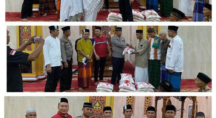 Safari Ramadhan di Mesjid Amaliyah Mabar, Wakapolda Sumut : Jaga Anak Kita Agar Terhindar dari Hal Negatif