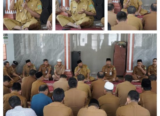 Sholat Zuhur Jadi Imam, Usainya Afandin Isi Tausiyah