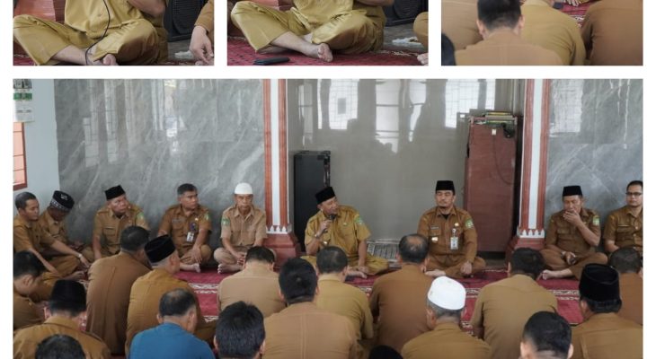 Sholat Zuhur Jadi Imam, Usainya Afandin Isi Tausiyah