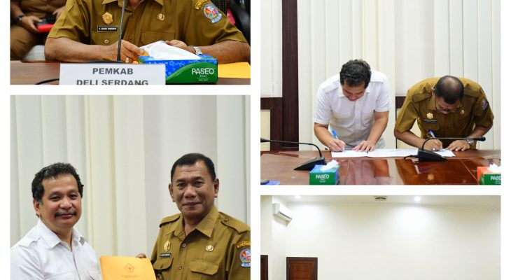 BPK Serahkan LKPD Pemkab Deli Serdang TA 2022 kepada Bupati