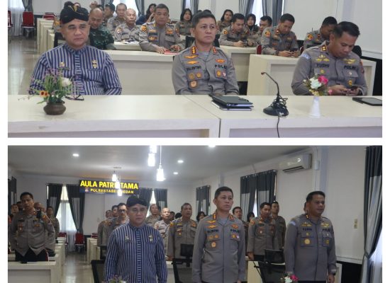 Kapolrestabes Medan Pimpin Rapat Lintas Sektoral Jelang Lebaran