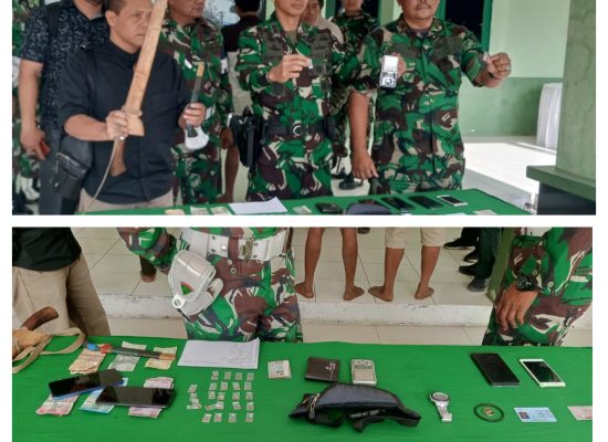 Tim Intel Kodim 0205/TK Berhasil Membekuk Bandar Narkoba di Kecamatan Mardinding