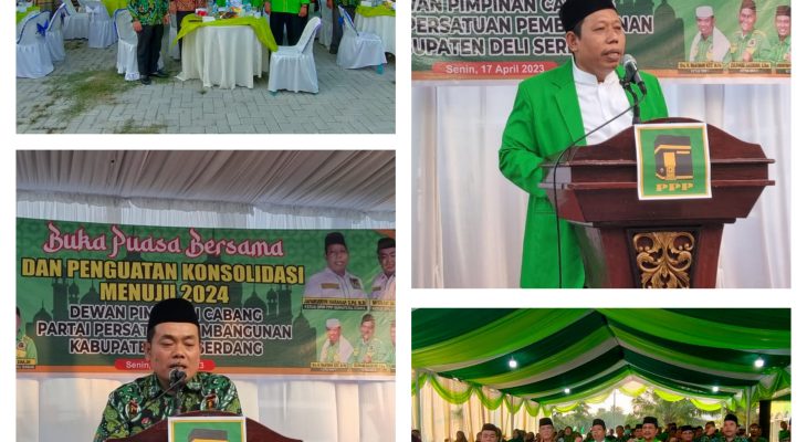 Buka Puasa Bersama & Penguatan Konsolidasi Menuju 2024 Misnan Aljawi: Sebagian Darah Wabup Deli Serdang Ada di PPP