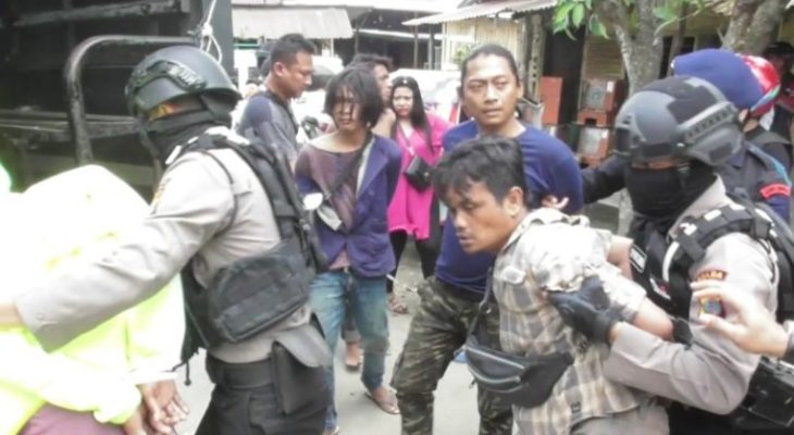 Polda Sumut Grebek Lokalisasi Judi dan Bandar Sabu di Jermal 15