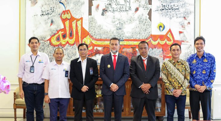 Silaturahmi, Wagub Sumut dan GM PLN UIW Sumut Bahas Sinergi Optimalkan Jaringan Kelistrikan