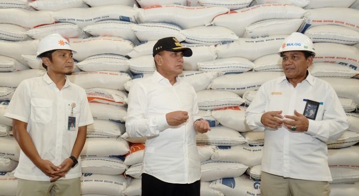 Gubernur Sumut Lepas Penyaluran Beras 9.260 Ton Kepada 926.507 Kelompok Penerima Manfaat