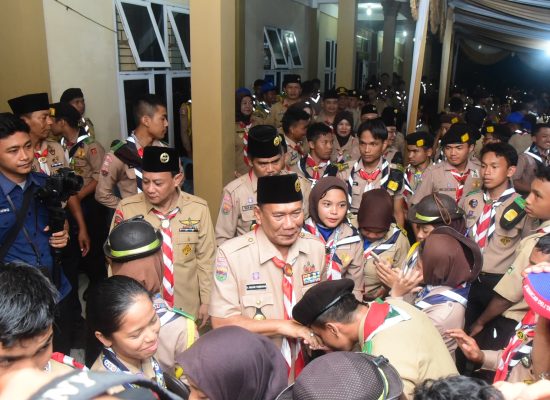 Bupati & Wabup Hadiri Halal Bi Halal Kwarcab Pramuka Deli Serdang