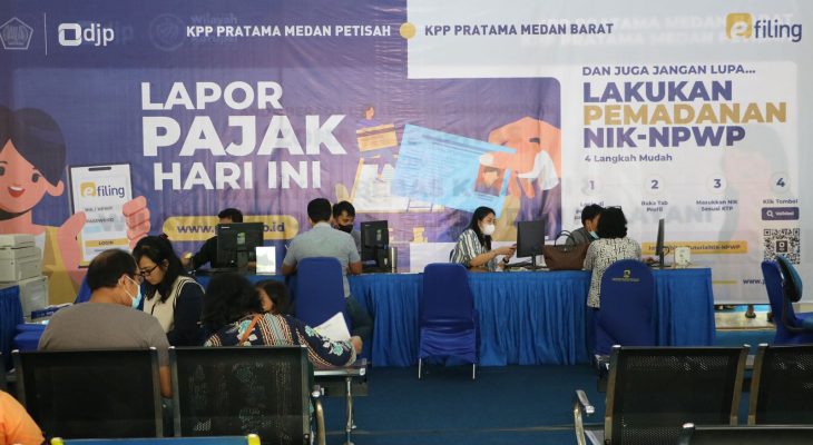Kanwil DJP Sumut l Sudah Terima 318.490 SPT Tahunan dari Wajib Pajak