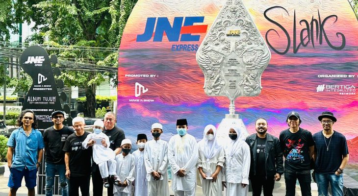 Tur Album Tujuh di 7 Kota SLANK Siap Persembahkan Penampilan Memorable Bersama JNE
