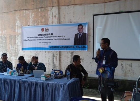 KPPU Sosialisasi Pengawasan Kemitraan Usaha Besar dan UMKM/Koperasi di Labuhanbatu