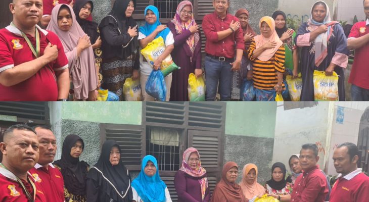 Lewat Kegiatan Jumat Barokah, Ketua Pewarta Mencari Bekal di Akhirat dengan Membantu Warga Kurang Mampu
