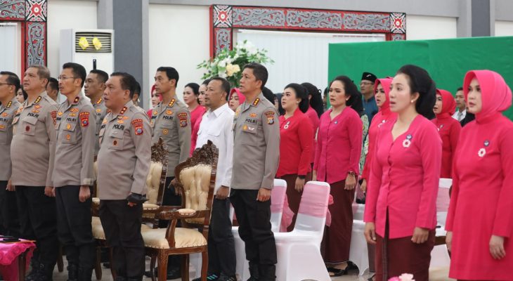 Kapolrestabes Medan Hadiri HUT ke-43 Yayasan Kemala Bhayangkari 2023