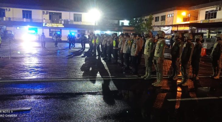 Giat Rutin Akhir Pekan, Polrestabes Medan Gelar Sispamkota Antisipasi 3C