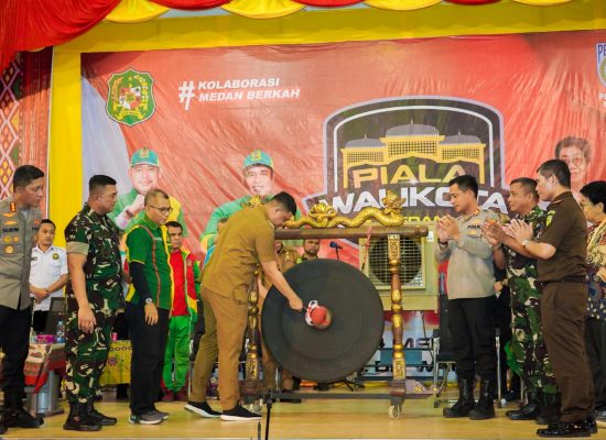 Buka Kejuaraan Cabang Olahraga, Ini Harapan Walikota Bobby Nasution