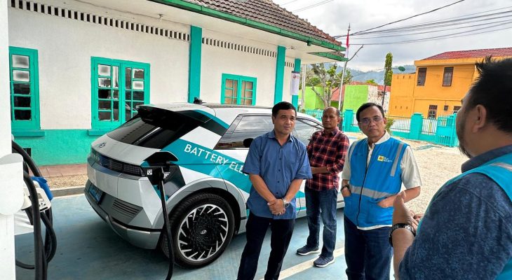Check Point SPKLU, GM PLN UID Sumut Uji Efektivitas Lokasi SPKLU di Jalur Lintas Sumatera