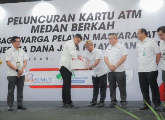 Walikota Bobby Nasution Luncurkan ATM Berlogo Medan Berkah